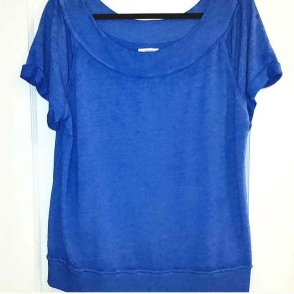 Maurices Royal Blue Short Sleeve Top